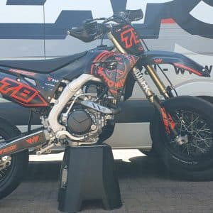 Honda CRF 450 R-SM SuperMoto bj 2017 slechts 15 uur, als nieuw !