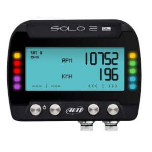 AIM Solo2 DL GPS laptimer datalogger met RPM-ECU connectie