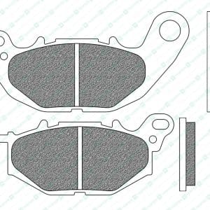 Newfren FD0515R01 R01 Road Race Brake Pads Sintered Yamaha R3